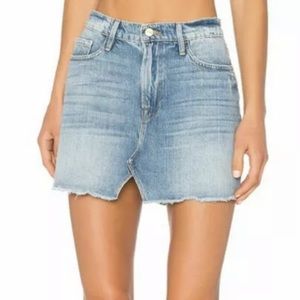 Frame Denim Le Mini Skirt